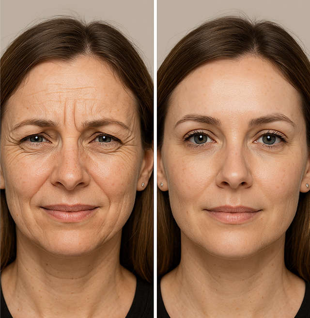 Resultados antes y despues de tratamiento con neuromoduladores en Málaga